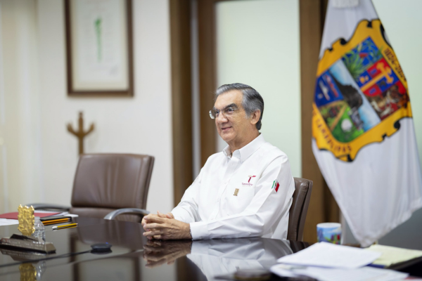 Américo Villarreal, gobernador de Tamaulipas.