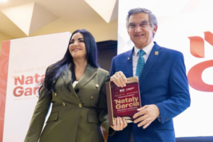 Américo Villarreal acompañó a la alcaldesa Nataly García Díaz