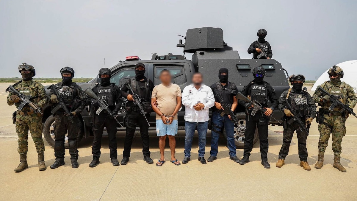 Autoridades federales y estatales custodian al alcalde de Juchitán y a otro detenido