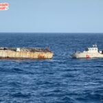 Embarcación de la Marina destinada al Sistema Arrecifal Artificial de Tamaulipas
