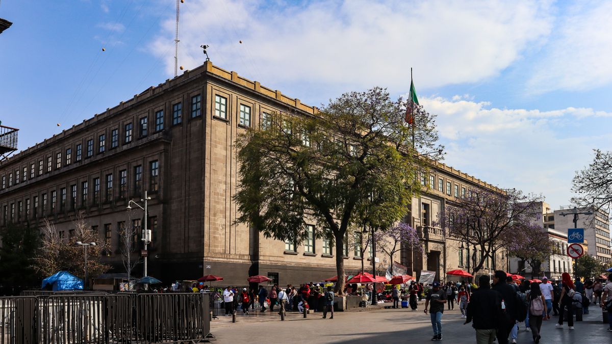 Edificio de la Suprema Corte de Justicia de la Nación en Ciudad de México