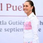 Claudia Sheinbaum durante la conferencia en la que descartó el regreso formal del GIEI al caso Ayotzinapa