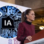 Sheinbaum pide regular la IA en campañas electorales Claudia Sheinbaum durante una conferencia sobre inteligencia artificial