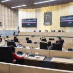 Diputadas y diputados reunidos en el pleno del Congreso del Estado de Puebla