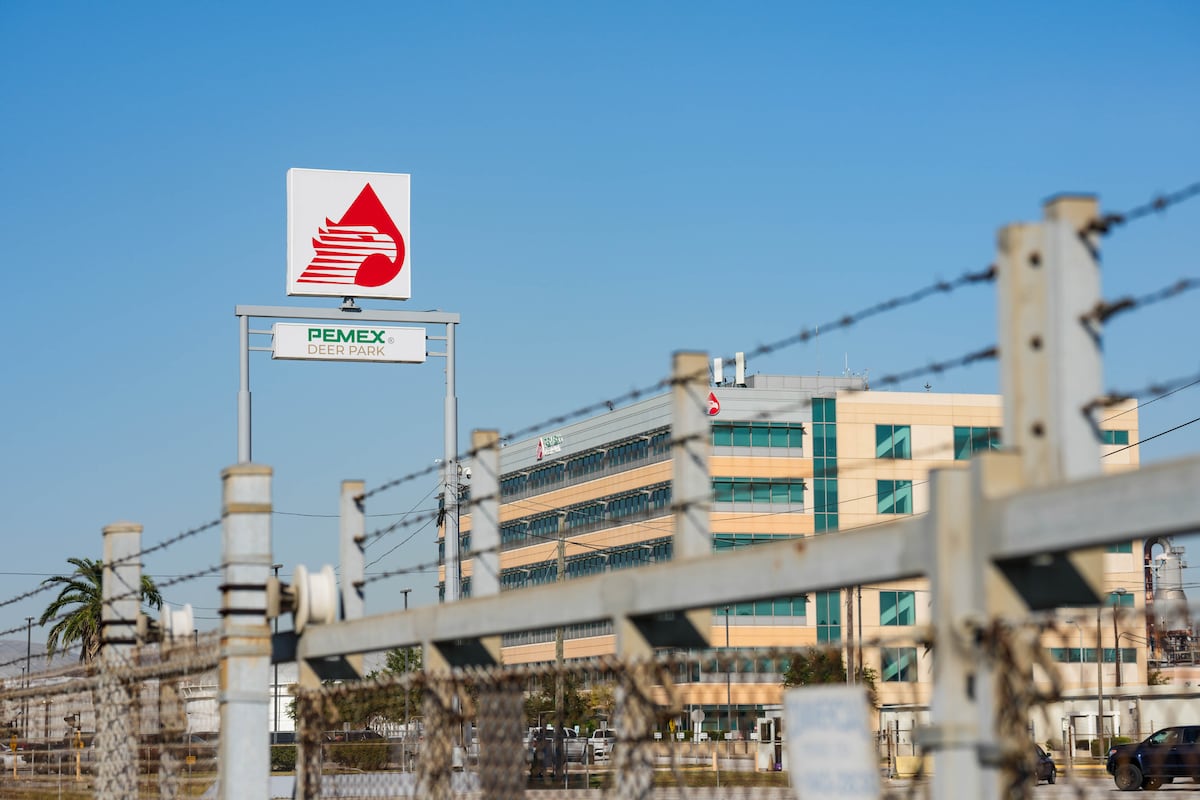 Instalaciones de la refinería Deer Park de Pemex en Texas