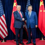EU y China exploran diálogo sobre seguridad de la inteligencia artificial Donald Trump saluda al presidente chino Xi Jinping antes de una reunión bilateral