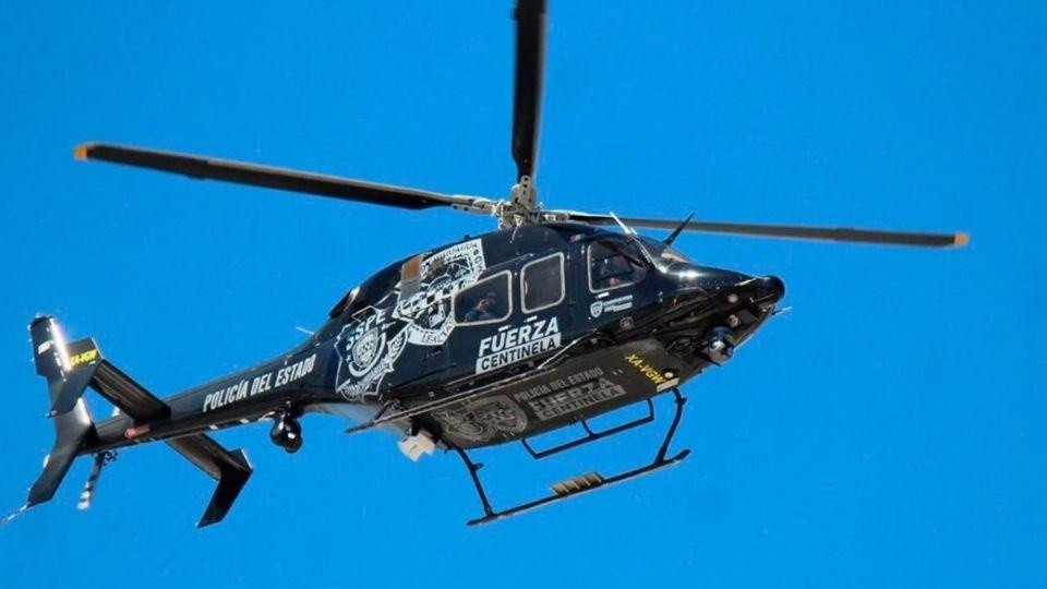 Helicóptero de la Policía Estatal de Chihuahua atacado durante un sobrevuelo