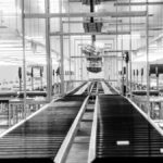 Línea de producción industrial utilizada para ilustrar la inversión extranjera y las nuevas inversiones en México