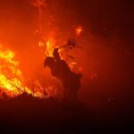 Incendios forestales y humo en Indonesia durante la temporada de sequía