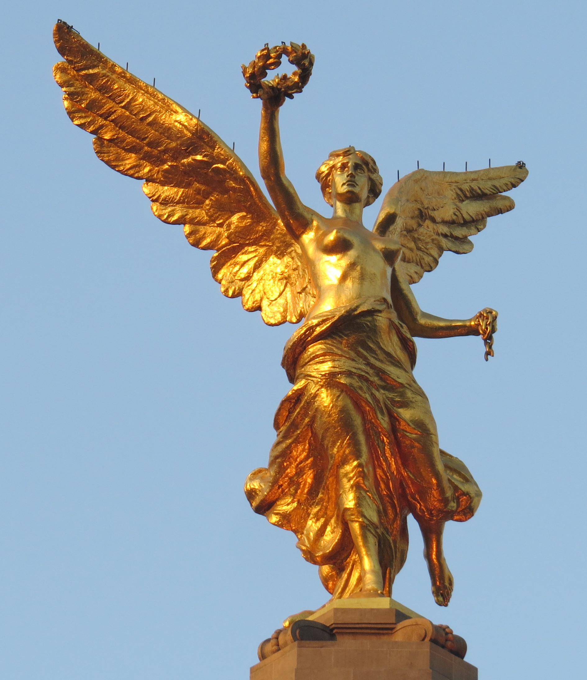Ángel de la Independencia en Paseo de la Reforma, Ciudad de México
