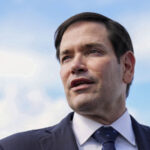 Rubio pide mantener cooperación contra crimen organizado Marco Rubio durante un mensaje sobre la relación entre México y Estados Unidos