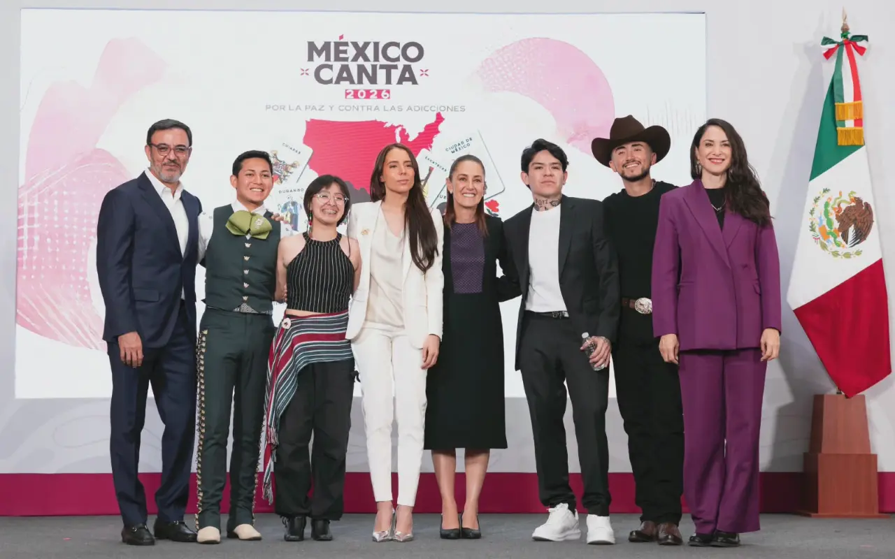 Presentación de la segunda edición del concurso musical México Canta 2026