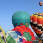 Globos aerostáticos durante un festival internacional, imagen ilustrativa del Mundial de Globos 2026