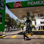 Hacienda activa subsidio extra al diésel por crudo caro Gasolinera Pemex en Ciudad de México con precios de diésel visibles
