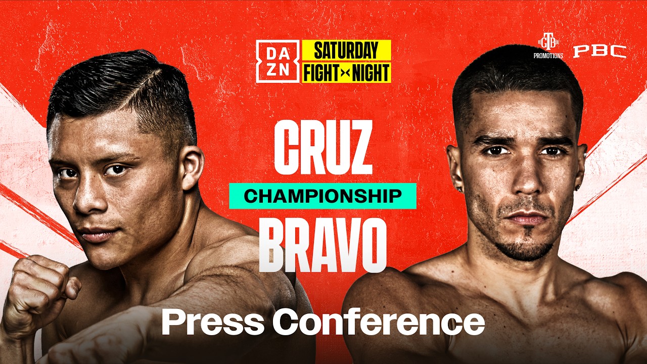 Isaac Pitbull Cruz y Néstor Bravo frente a frente antes de su pelea