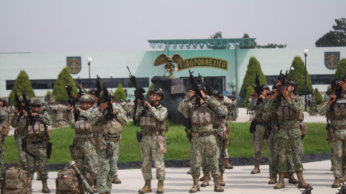 Elementos federales desplegados para reforzar la seguridad en Sinaloa