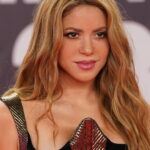 La cantante colombiana Shakira durante una gala musical