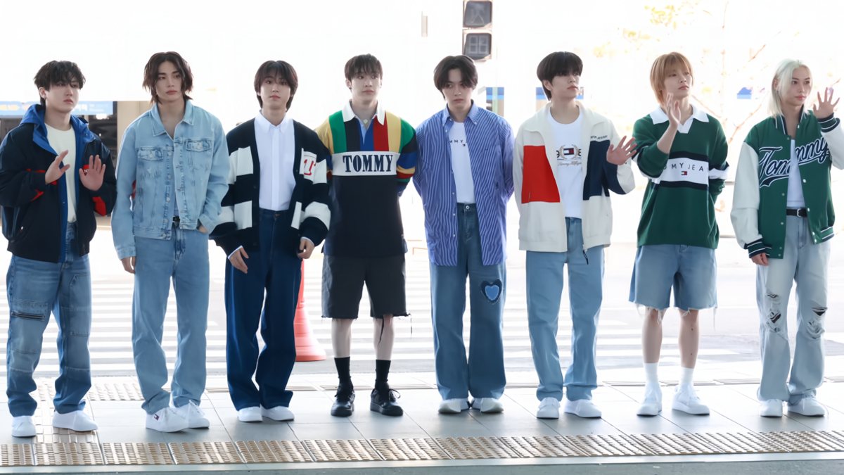 Los ocho integrantes de Stray Kids antes de sus conciertos en Ciudad de México