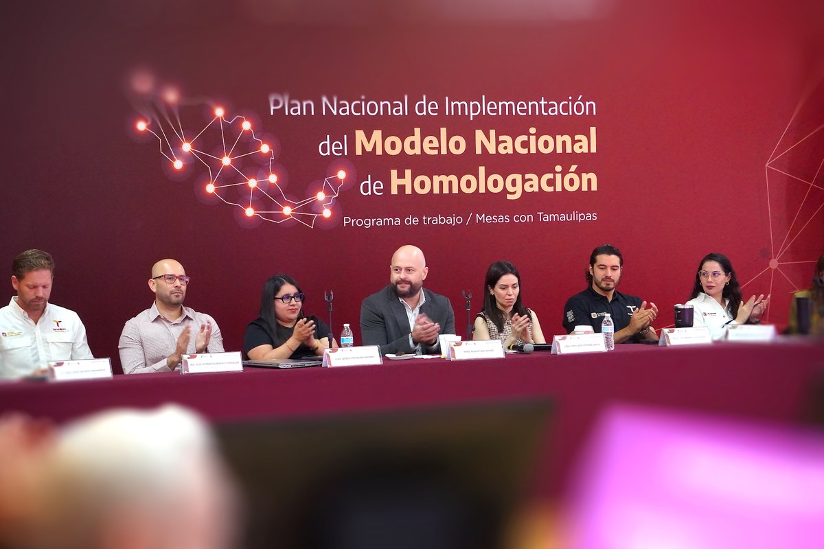Funcionarios participan en mesas de simplificación y digitalización en Tamaulipas