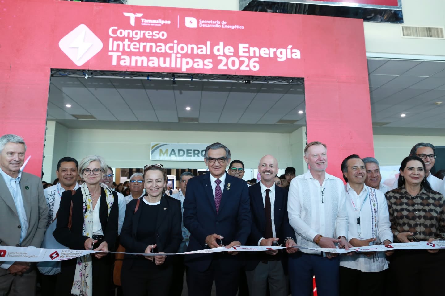 Inauguración del Congreso Internacional de Energía Tamaulipas 2026 en Expo Tampico