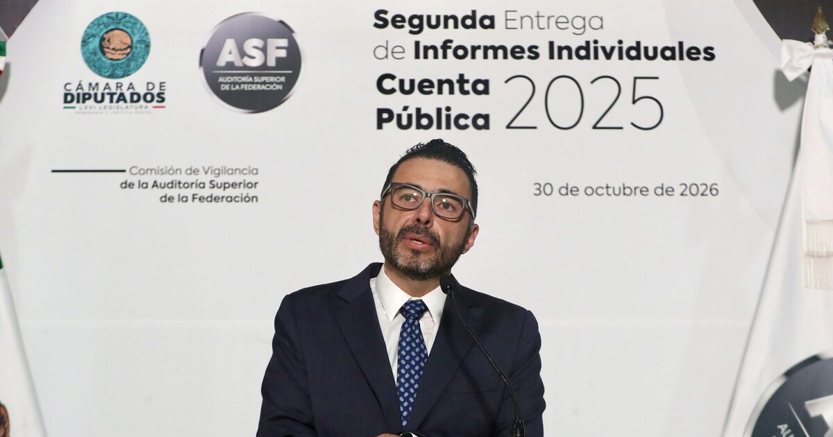 Aureliano Hernández Palacios presenta informes de la ASF en San Lázaro el 30 de octubre de 2026