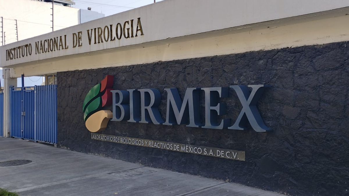 Fachada del Instituto Nacional de Virología de Birmex