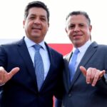 Francisco García Cabeza de Vaca y Jesús Chucho Nader durante un acto público