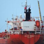 Capitán Sol es procesado por red de huachicol fiscal Buque tanque Celsius Mexico atracado en puerto, imagen de referencia sobre huachicol fiscal