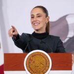 Caso Jáuregui: Sheinbaum niega pacto con Maru Campos Claudia Sheinbaum habla durante una conferencia matutina en Palacio Nacional