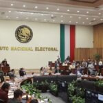 Consejo General del INE durante una sesión en su sede de Ciudad de México