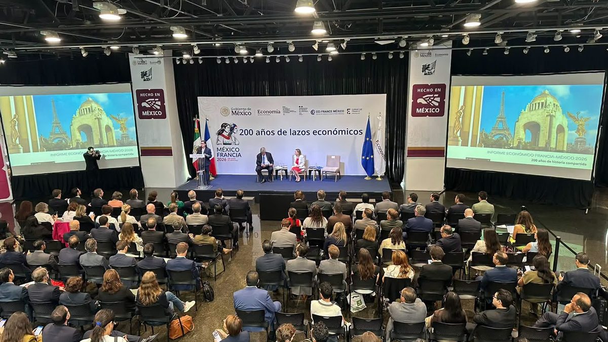 Presentación del Informe Económico Francia-México 2026 en Ciudad de México