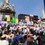 Madres buscadoras marchan en México para exigir la localización de sus familiares