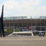 Vista horizontal de un estadio de futbol en México