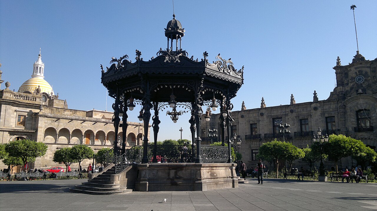 Plaza de Armas de Guadalajara, destino de la marcha por agua limpia