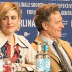 Greta Gerwig durante una conferencia cinematográfica en Berlín