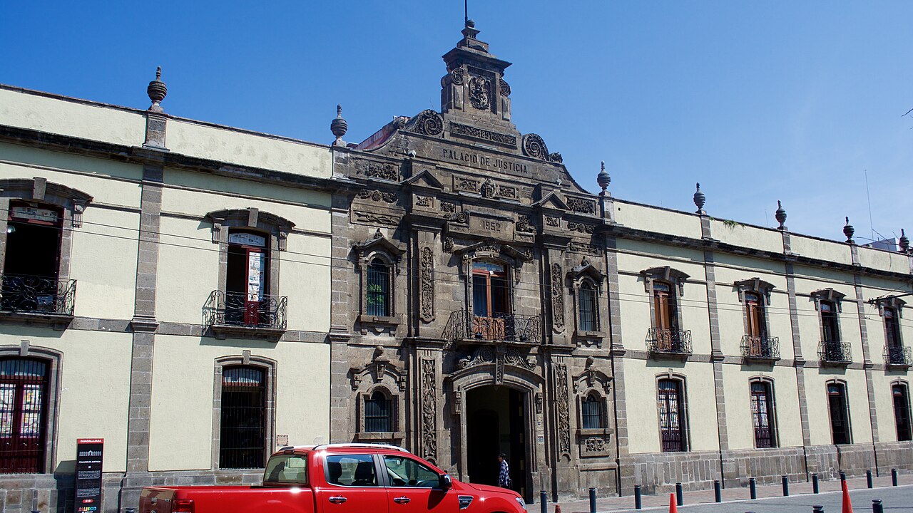 Fachada del Palacio de Justicia de Jalisco