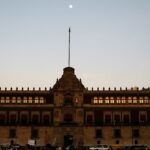 Fachada del Palacio Nacional en la Ciudad de México, sede del anuncio presidencial sobre Leonel Cota