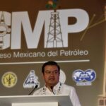 Juan Carlos Carpio Fragoso, director de Pemex, en el Congreso Mexicano del Petróleo en Veracruz, junio de 2026