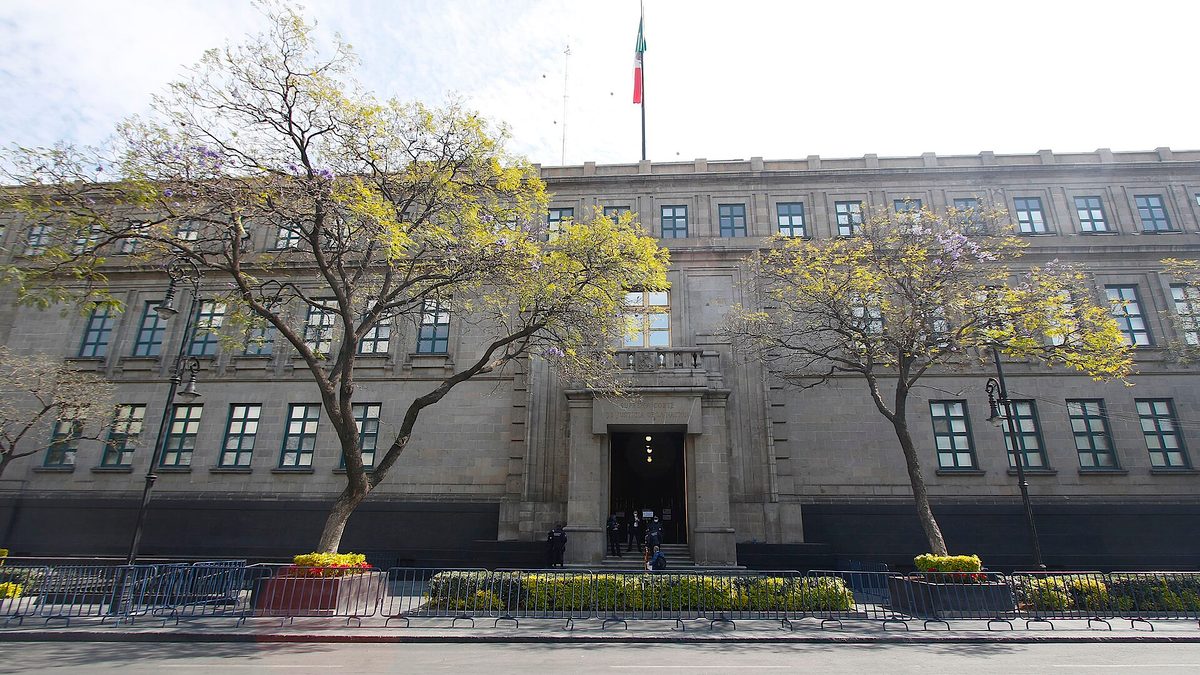 Fachada de la Suprema Corte de Justicia de la Nación en Ciudad de México