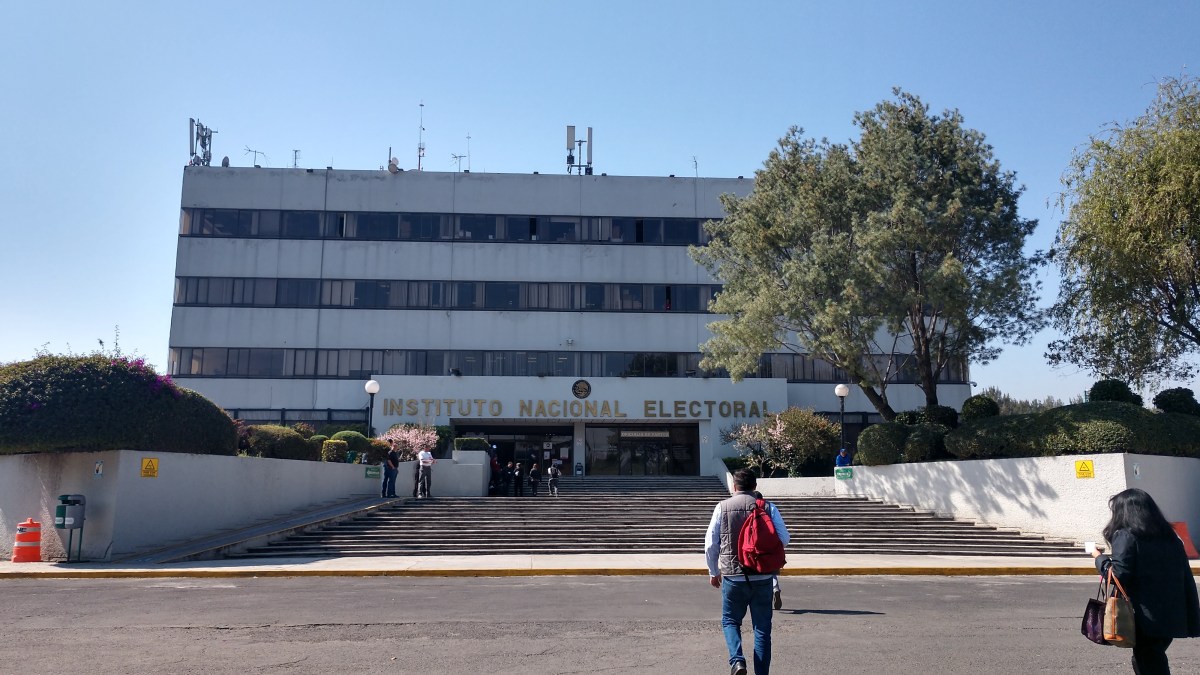 Sede central del Instituto Nacional Electoral en Ciudad de México