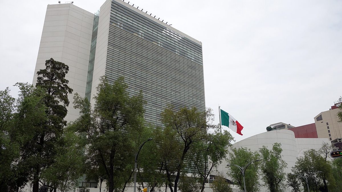 Edificio del Senado de México en Ciudad de México