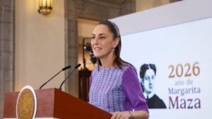 Sheinbaum acusa injerencia extranjera sin dar pruebas