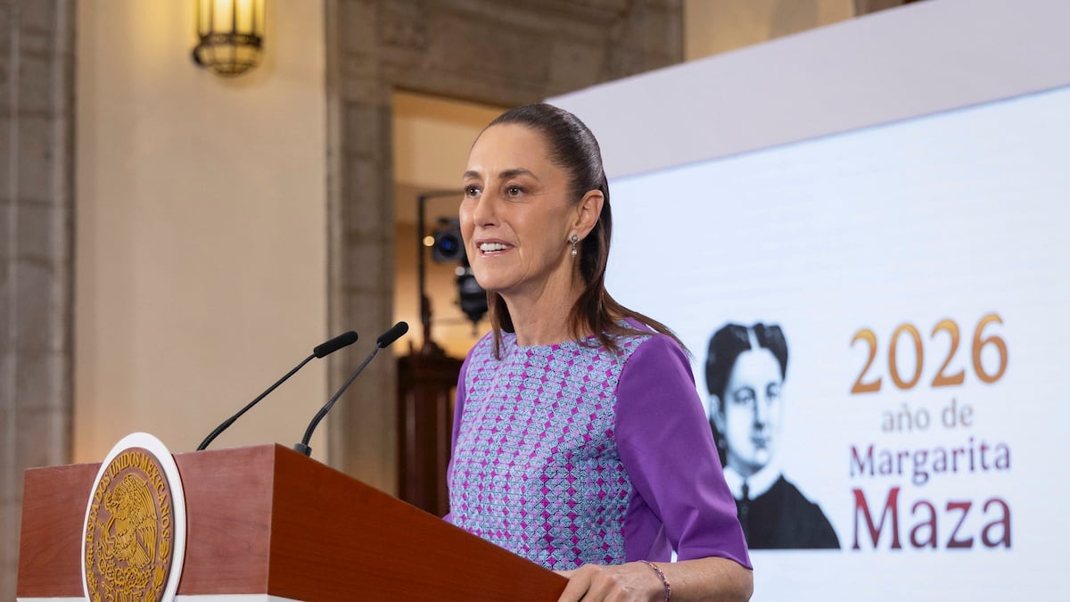 Claudia Sheinbaum habla en Palacio Nacional sobre una posible injerencia extranjera en 2030