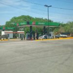 Subsidio a combustibles: cae IEPS; Hacienda ve equilibrio Estación de servicio en Ruiz, Nayarit, fotografía de archivo de mayo de 2024