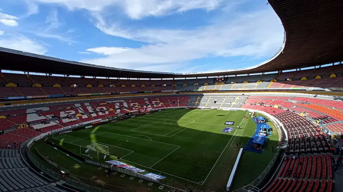 Vista panorámica del Estadio Jalisco, sede de Leones Negros