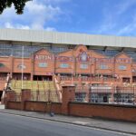 Exterior de Villa Park en Birmingham en septiembre de 2024, antes del concierto de despedida de Ozzy