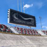 Pista y graderío del Velódromo Olímpico Agustín Melgar en Ciudad de México