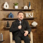 Volodímir Zelenski durante una entrevista en Nueva York en septiembre de 2026